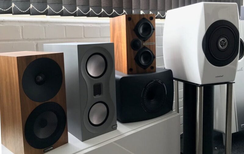 Different types of loudspeakers